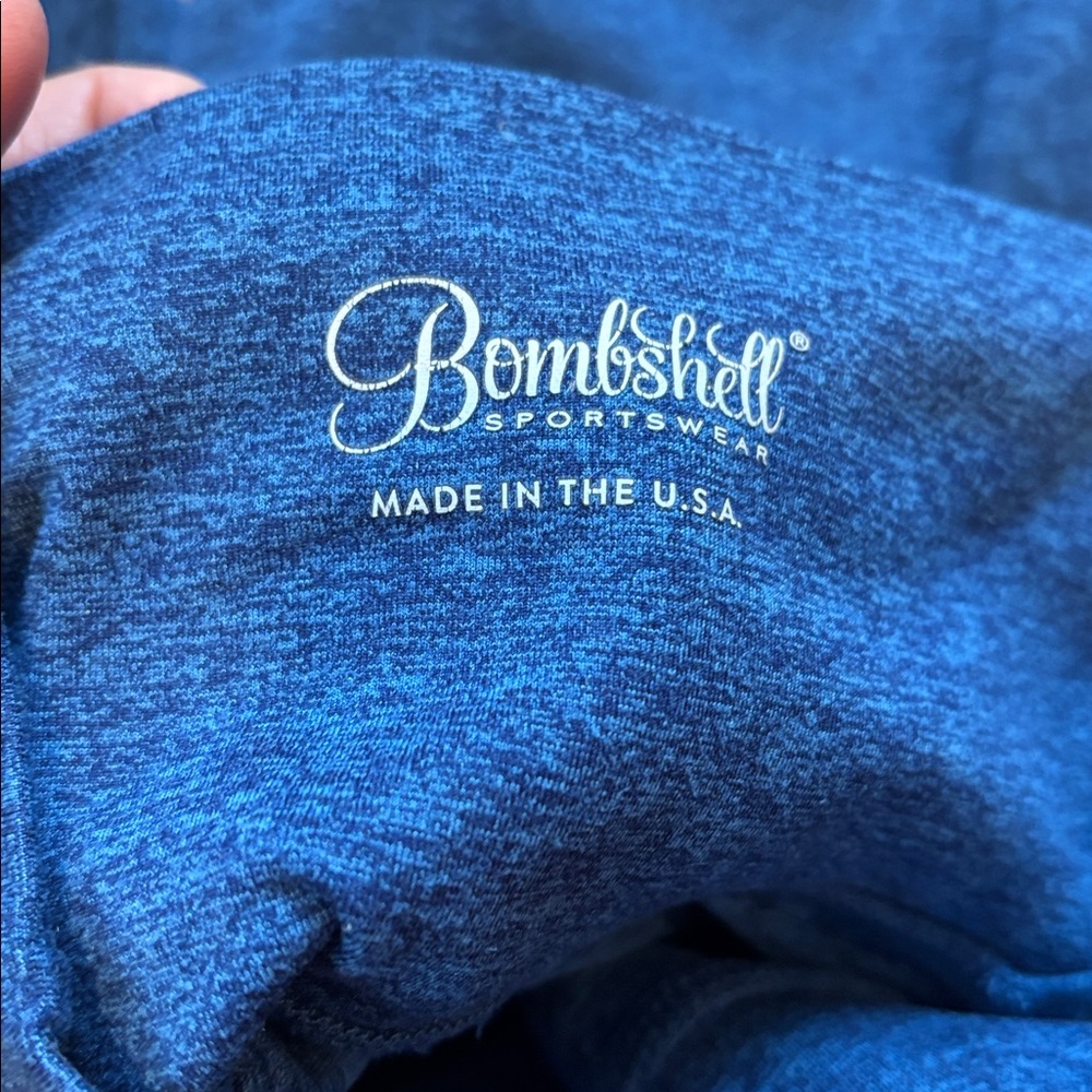Blue Bombshell leggings,xs - Picture 7 of 10